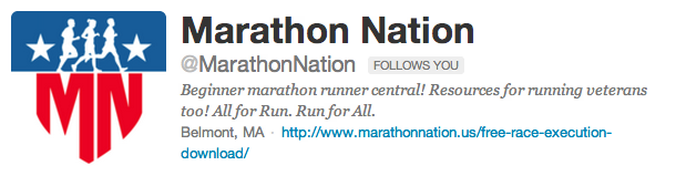Marathon Nation on Twitter