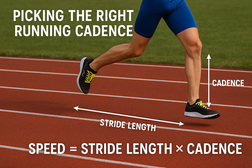 runner on track